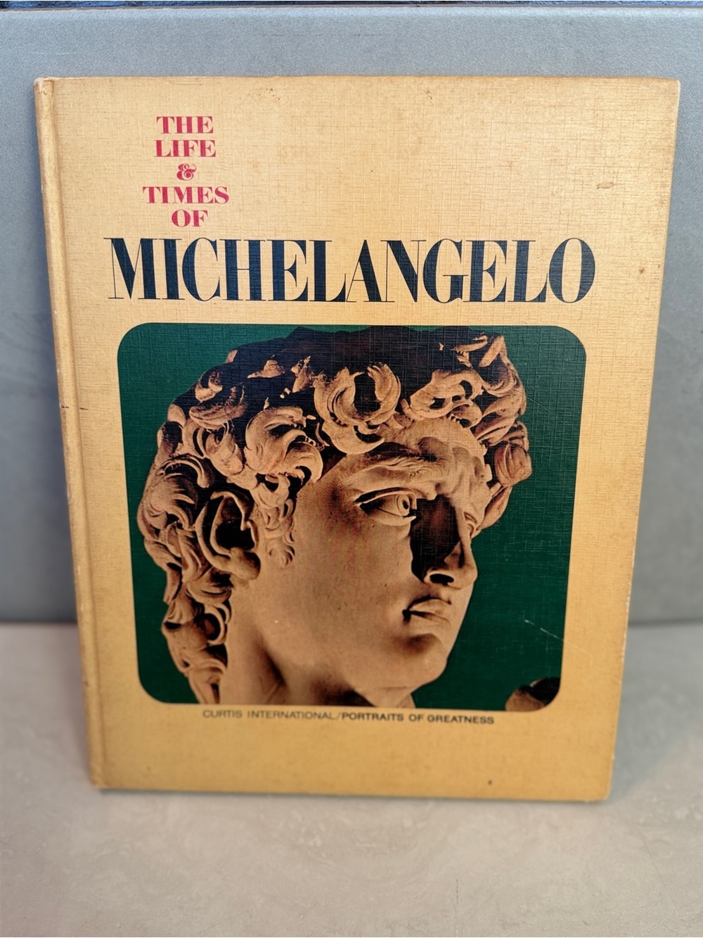 Vintage 1967 "The Life & Times of Michelangelo" Hardcover Book
